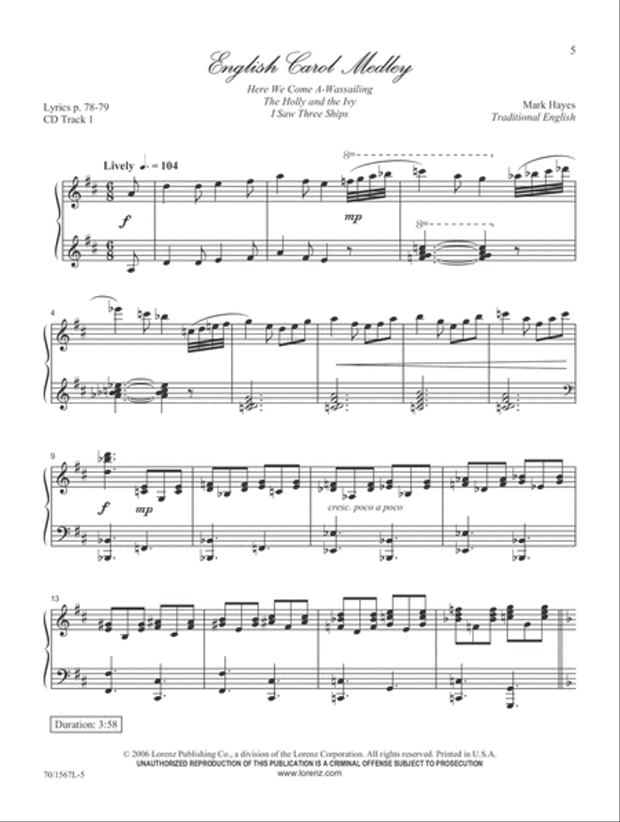 Emmanuel Piano Solo scores gallery preview page 5