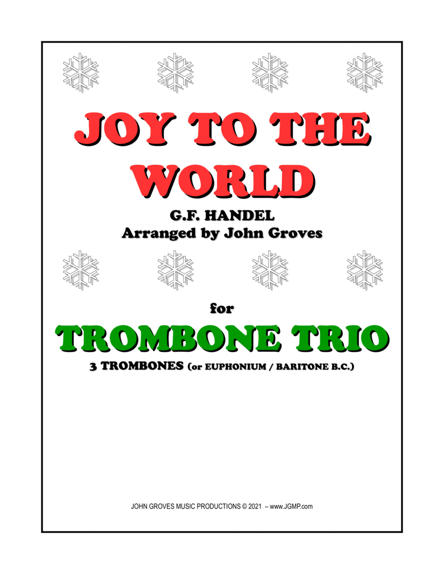 Joy To The World - Trombone Trio image number null