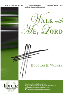 Book cover for Walk with Me, Lord