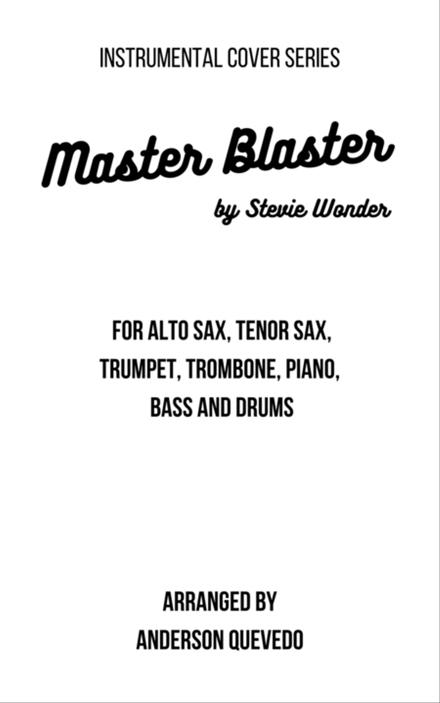 Master Blaster Jazz Ensemble scores gallery preview page 2