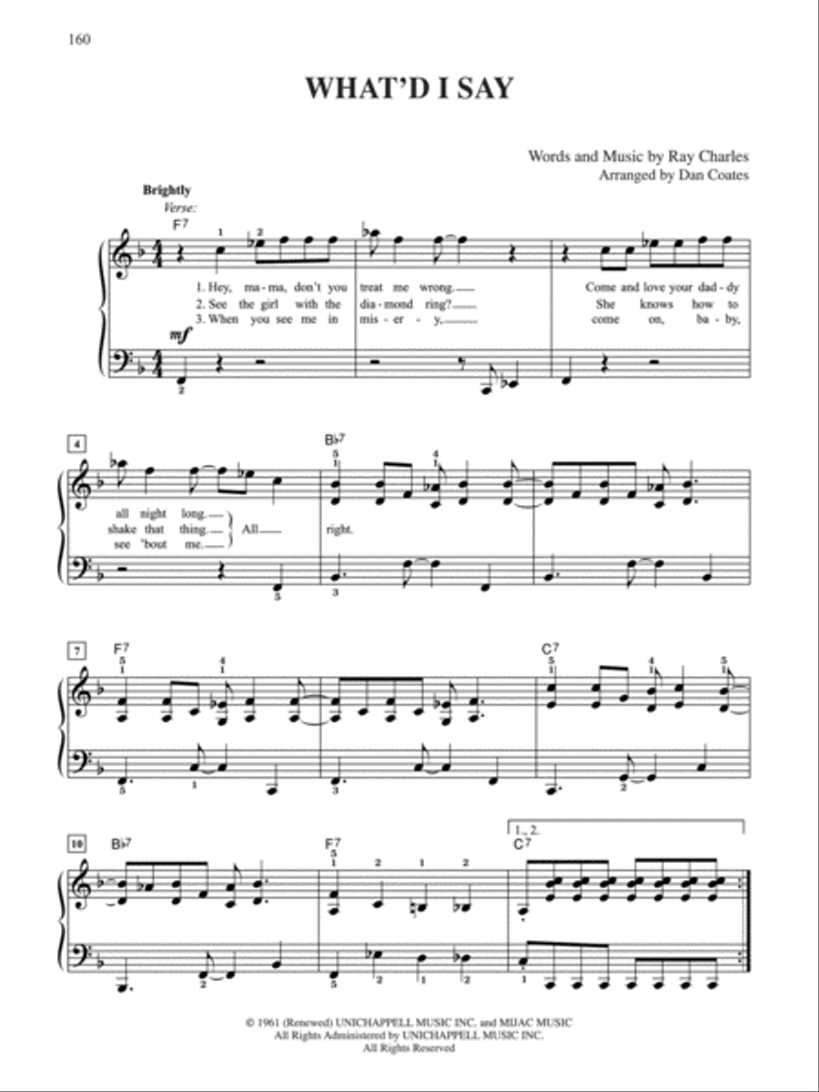 Rolling Stone Easy Piano Sheet Music Classics, Volume 1 Easy Piano scores gallery preview page 5
