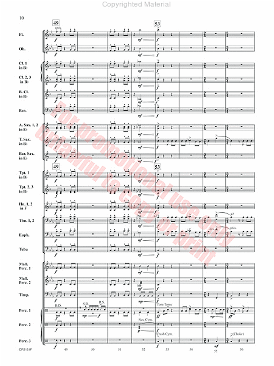 Jumpstart Concert Band scores gallery preview page 11