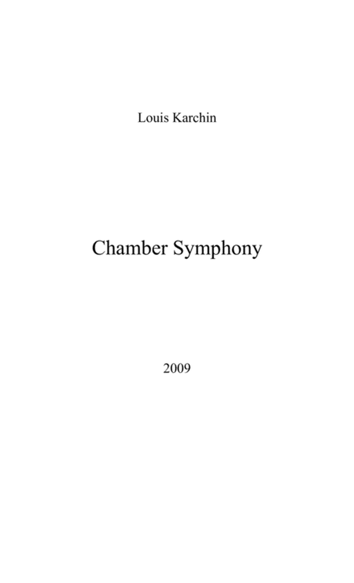[Karchin] Chamber Symphony