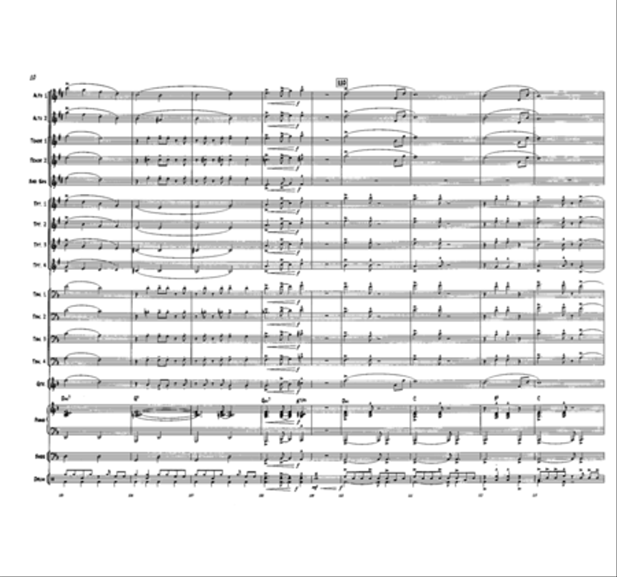 Night Flight to Rio Night Flight to Rio Jazz Ensemble scores gallery preview page 11