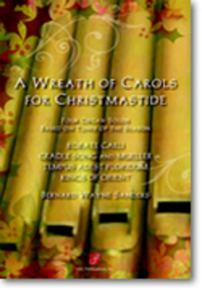 Book cover for A Wreath of Carols for Christmastide