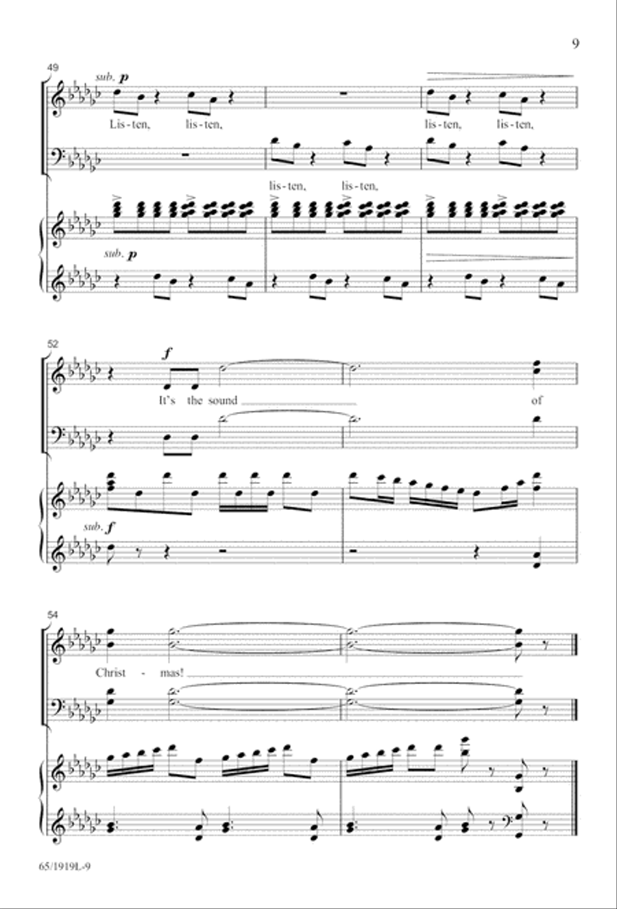The Perfect Christmas The Perfect Christmas 4-Part scores gallery preview page 11