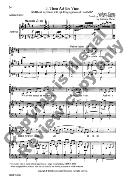 Great Is the Lord (Choral Score) image number null