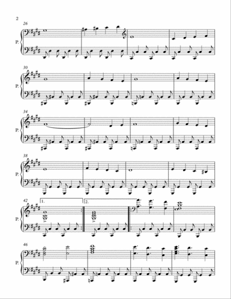 Opus 6. Piano Solo scores gallery preview page 2