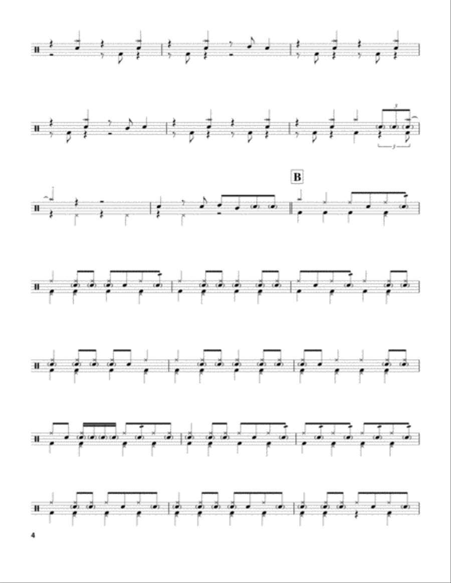 Love For Sale Drum Set scores gallery preview page 4