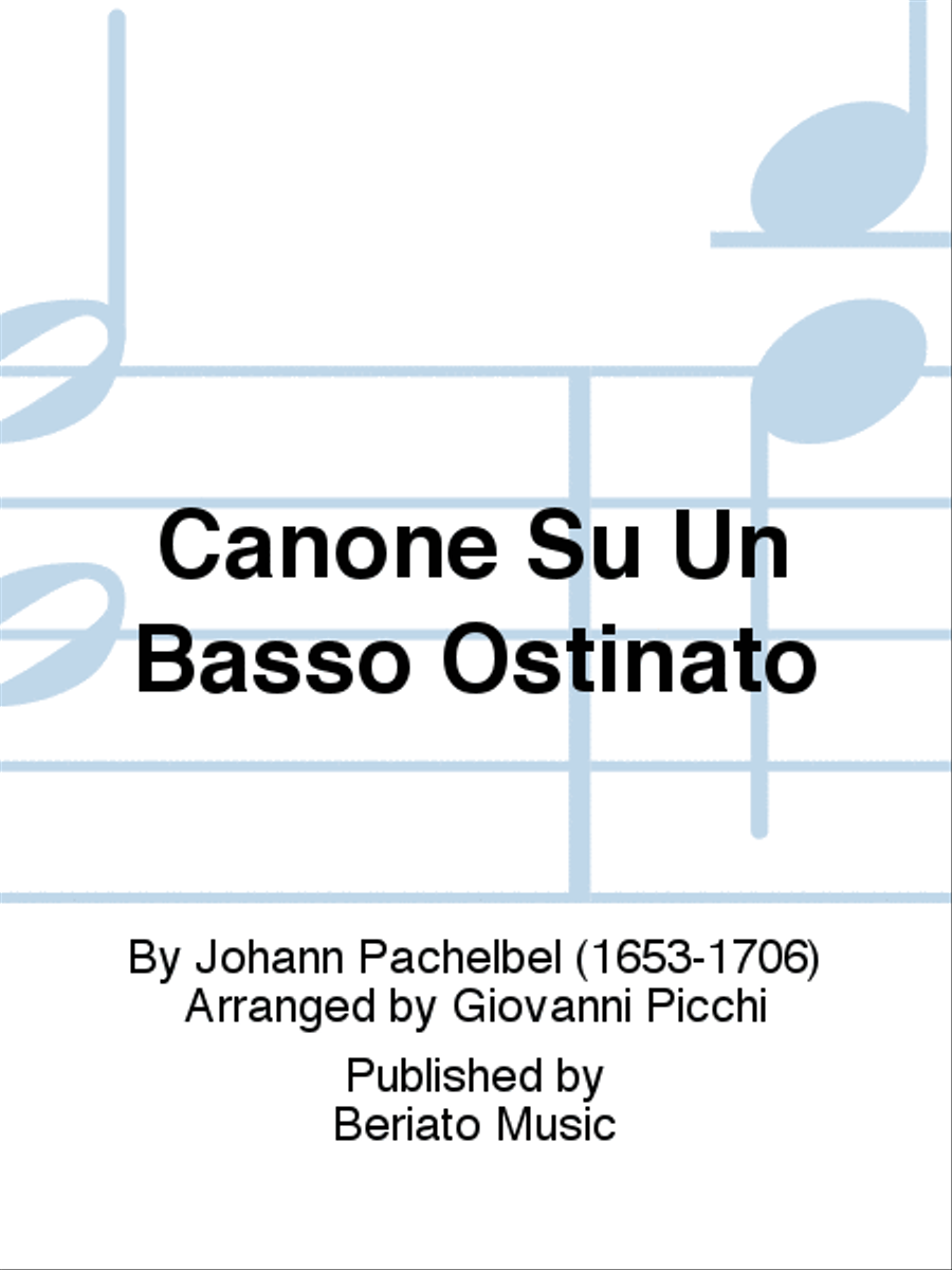 Canone Su Un Basso Ostinato