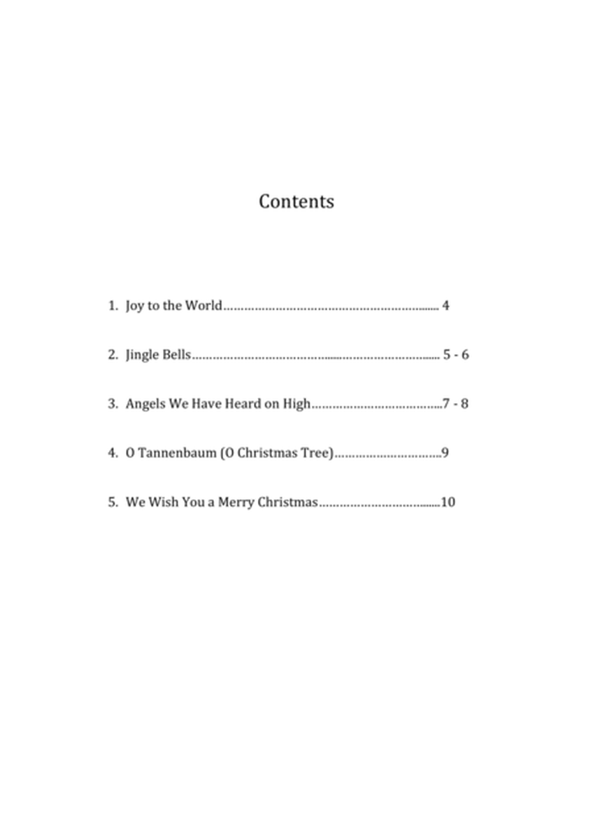 Christmas Songs (Book 1) - Small Harp (from Low C)