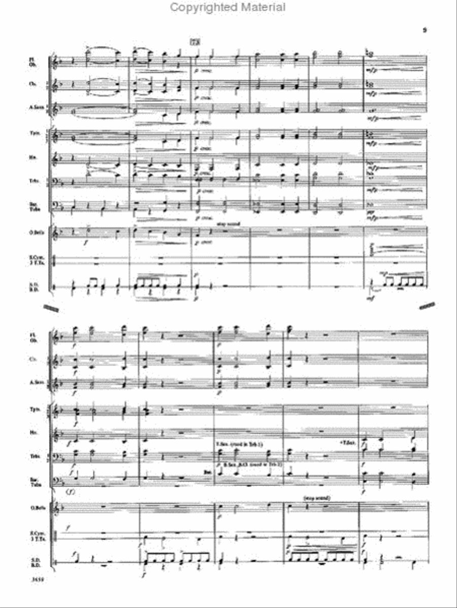 The Country Express Concert Band scores gallery preview page 8
