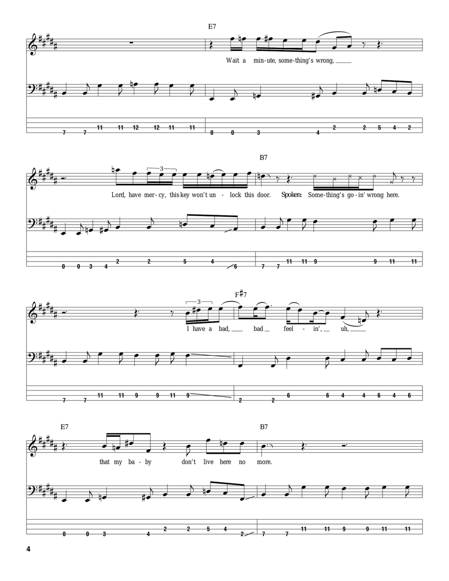 Red House Red House Acoustic Guitar scores gallery preview page 4
