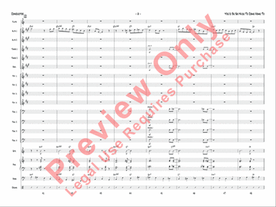 You'd Be So Nice to Come Home To Jazz Ensemble scores gallery preview page 9