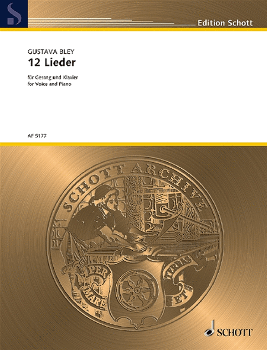 12 Lieder Voice Solo scores gallery preview page 1