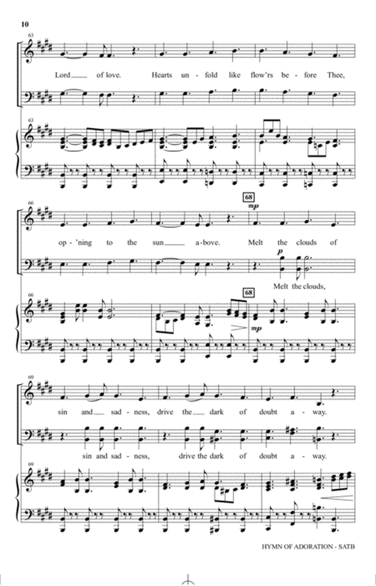 Hymn Of Adoration (incorporating "Holy, Holy, Holy" and "Joyful, Joyful, We Adore Thee")