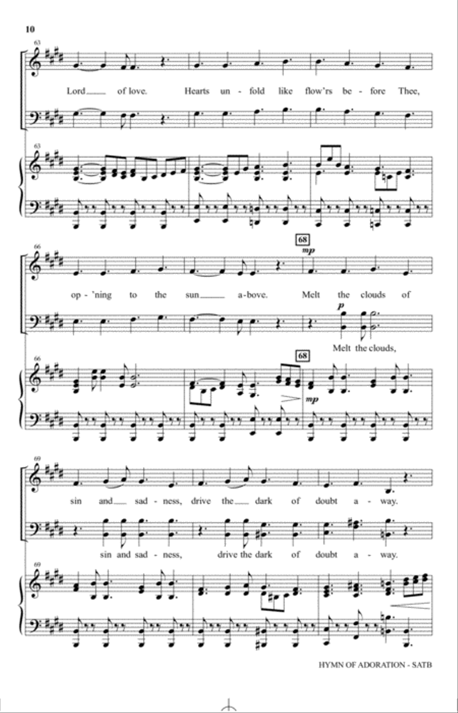 Hymn Of Adoration (incorporating 