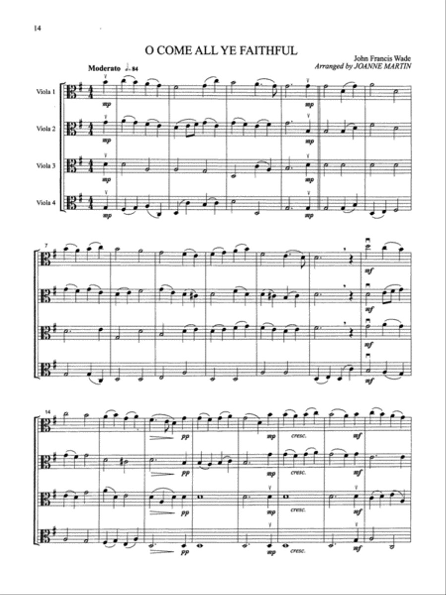More Festive Strings for Ensemble Collection / Songbook scores gallery preview page 12