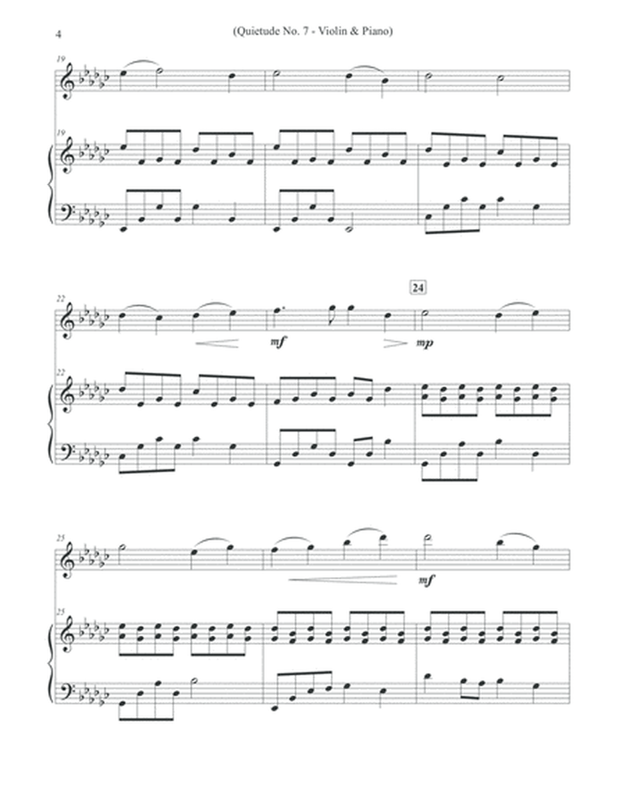 Quietude No. 7 - Violin & Piano image number null