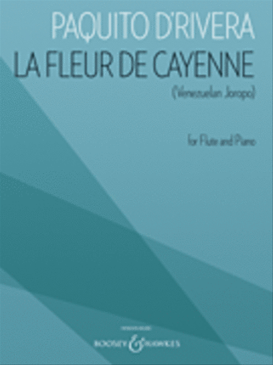 La Fleur de Cayenne (Venezuelan Joropo) Flute Solo scores gallery preview page 1