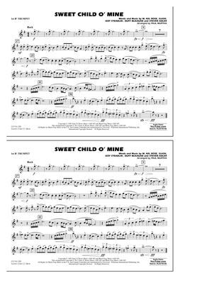 Sweet Child o' Mine - 1st Bb Trumpet