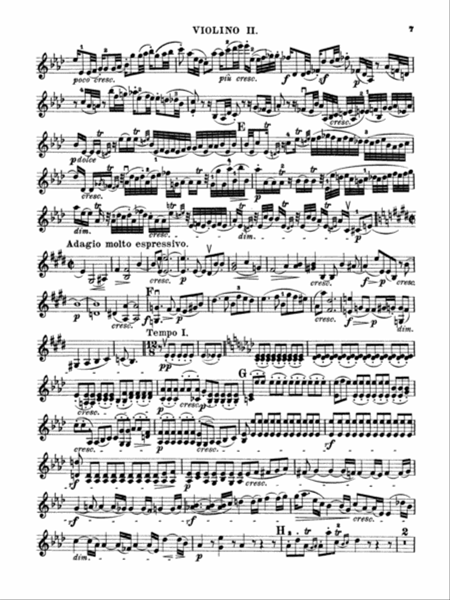 Beethoven: String Quartet, Op. 127 No. 12 String Quartet scores gallery preview page 5
