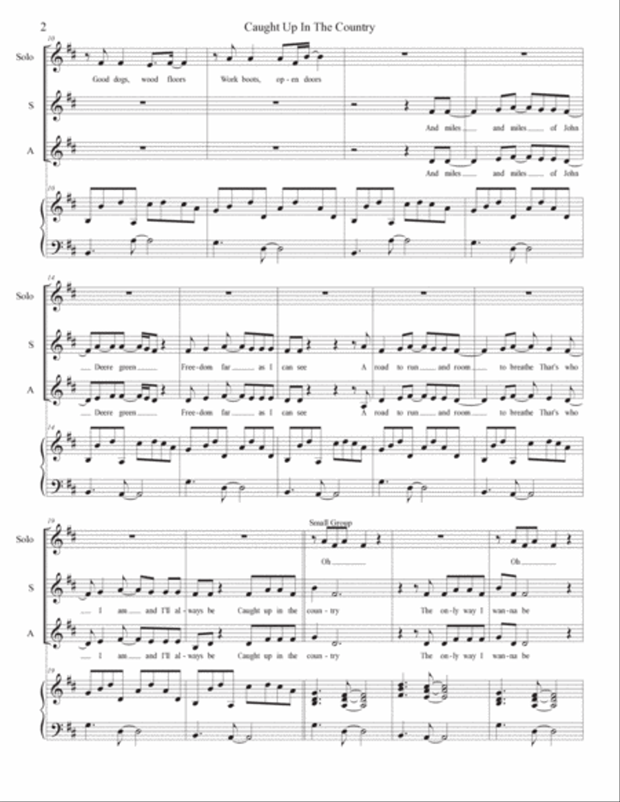 Caught Up In The Country SA scores gallery preview page 2
