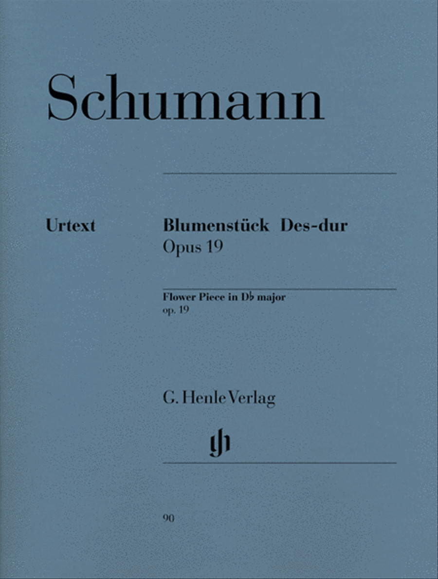 Flower Piece D-flat Major Op. 19 Piano Solo scores gallery preview page 1