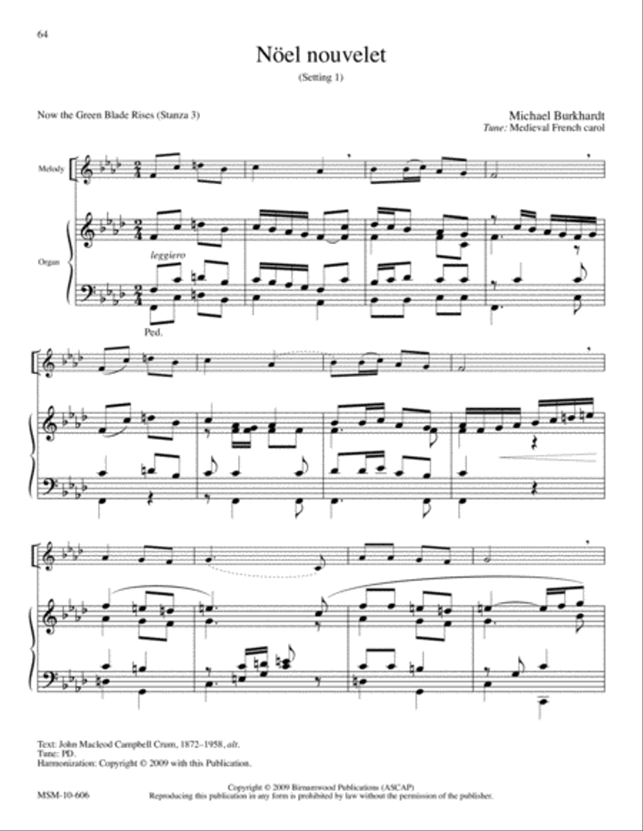 As Though the Whole Creation Cried, Volume 2 Organ scores gallery preview page 4