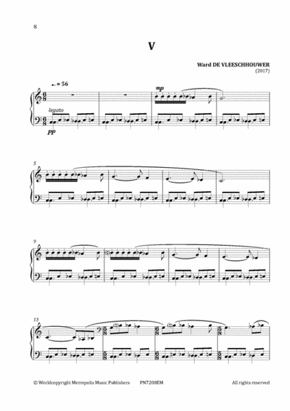 Powernotes II - 7 Studies for Piano Solo