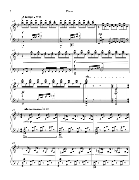 Barter - Piano
