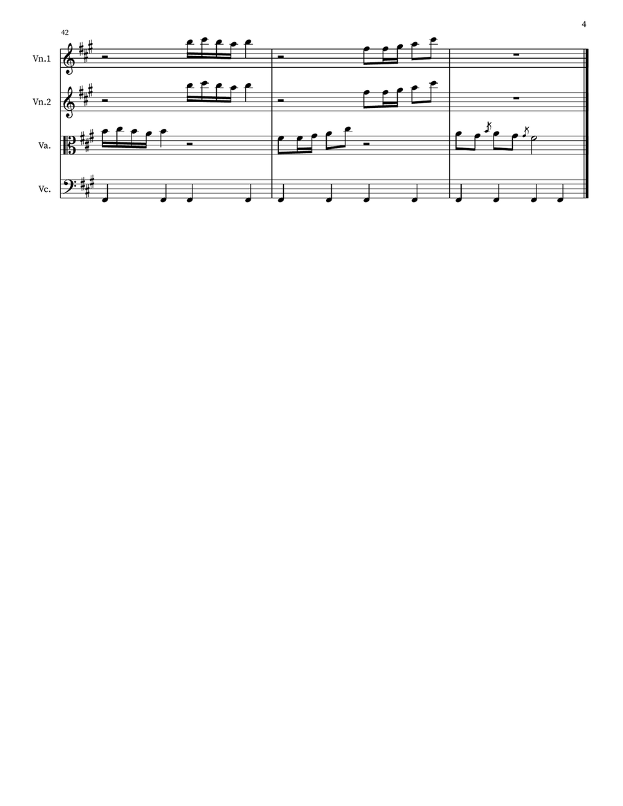 Are Re Are Dil To Pagal Hai String Quintet scores gallery preview page 4