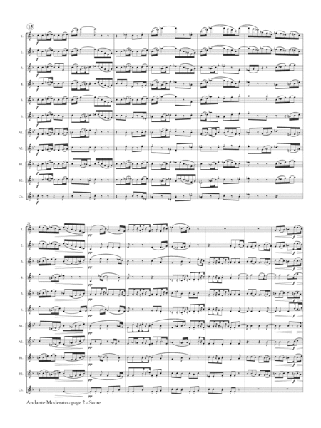 Andante Moderato from Symphony No. 4 for Flute Orchestra