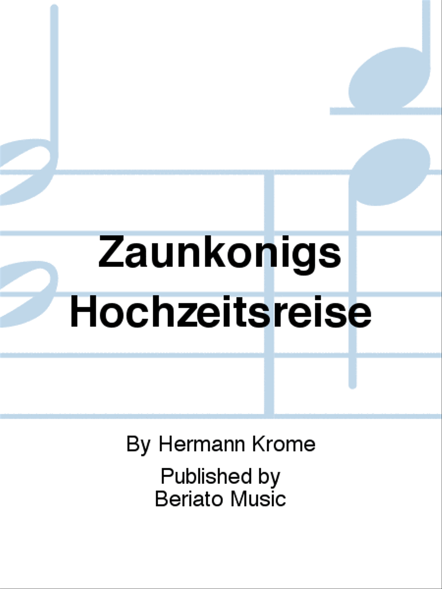 Zaunkönigs Hochzeitsreise Piano Solo scores gallery preview page 1