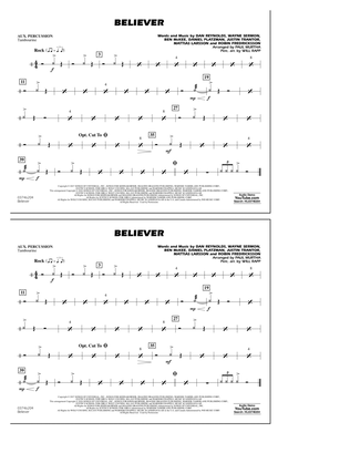 Believer - Aux Percussion