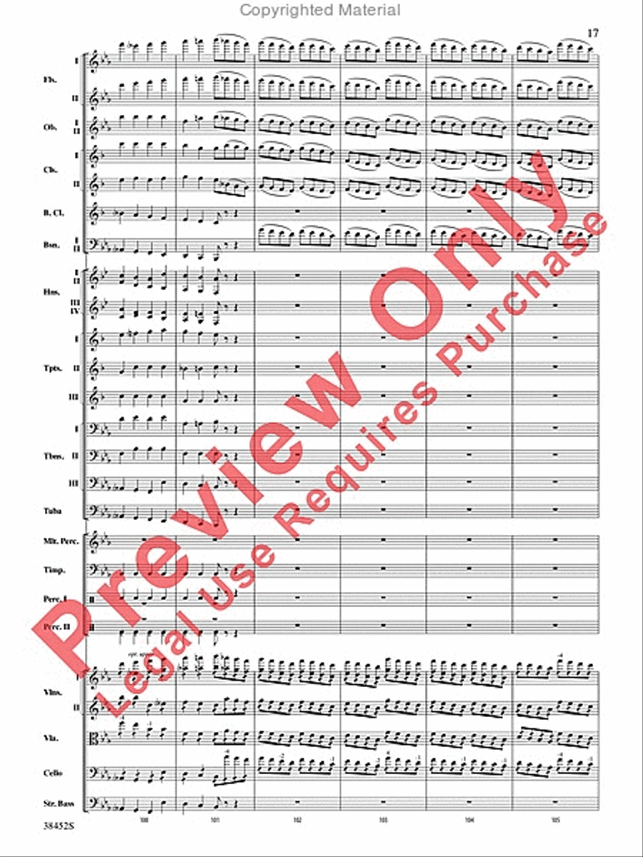 1812 Overture Full Orchestra scores gallery preview page 18