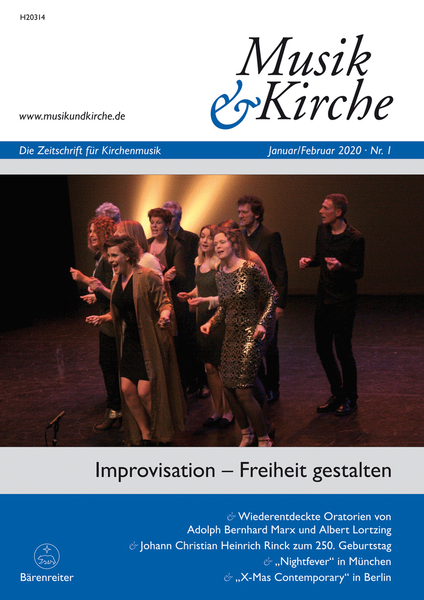 Musik & Kirche, Heft 1/2020