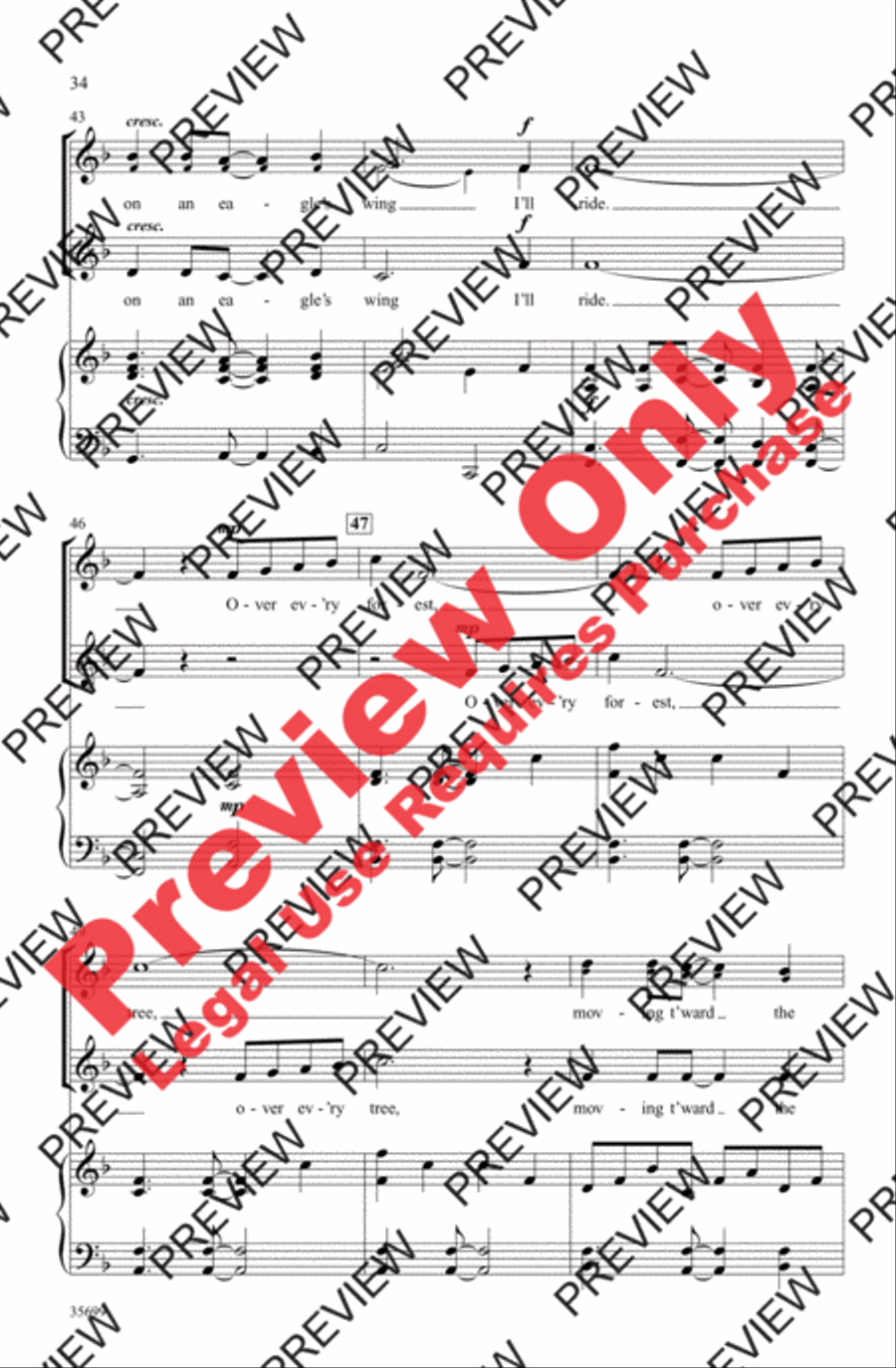 Songs of Flight Songs of Flight 2-Part scores gallery preview page 34