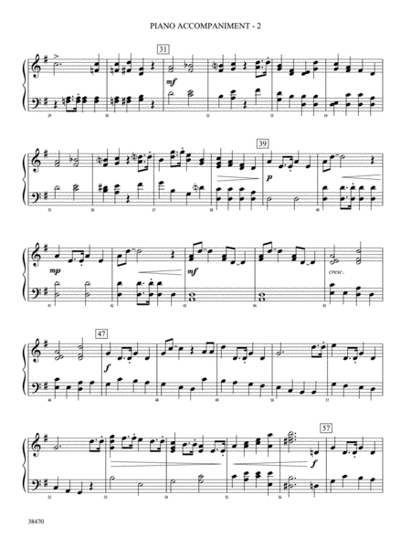 March from Symphony No. 6: Piano Accompaniment