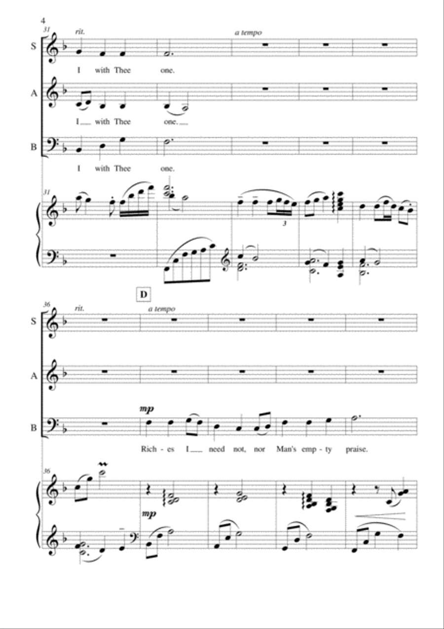 Be Thou my Vision Be Thou my Vision 3-Part scores gallery preview page 4