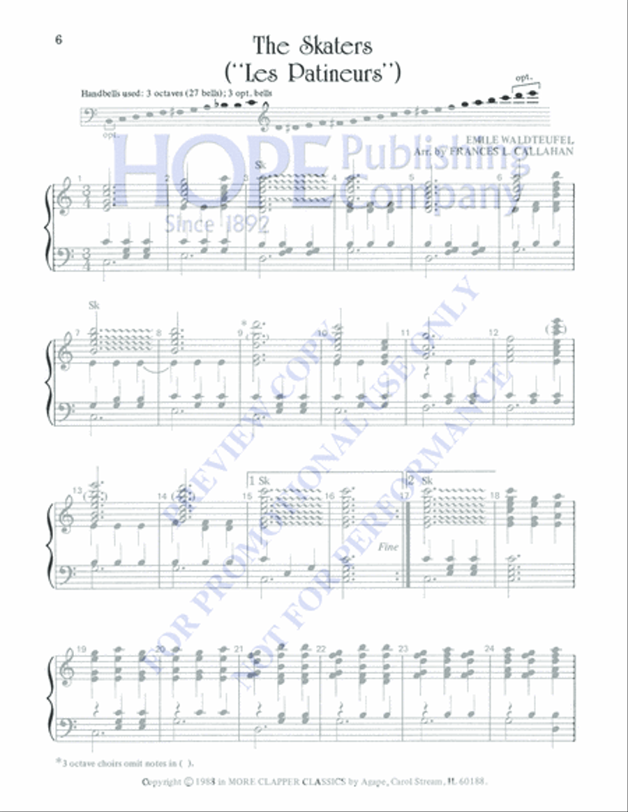 More Clapper Classics 3-Octaves scores gallery preview page 8