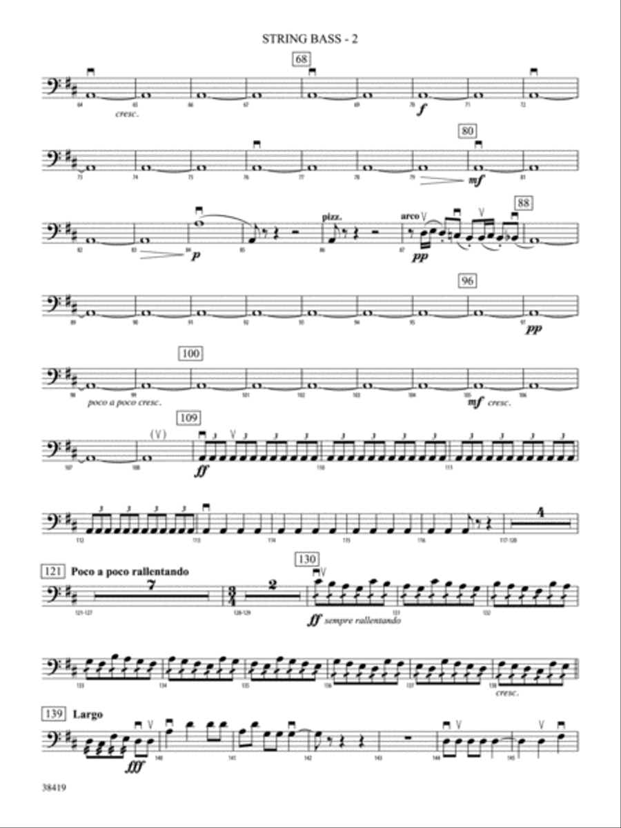 Highlights from the 1812 Overture: String Bass String Orchestra scores gallery preview page 2