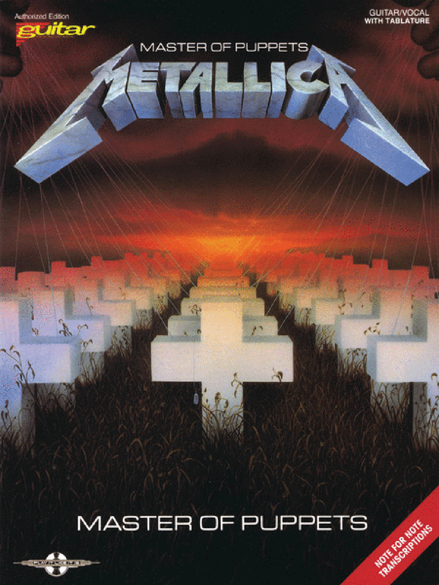 Metallica – Master of Puppets Electric Guitar scores gallery preview page 1