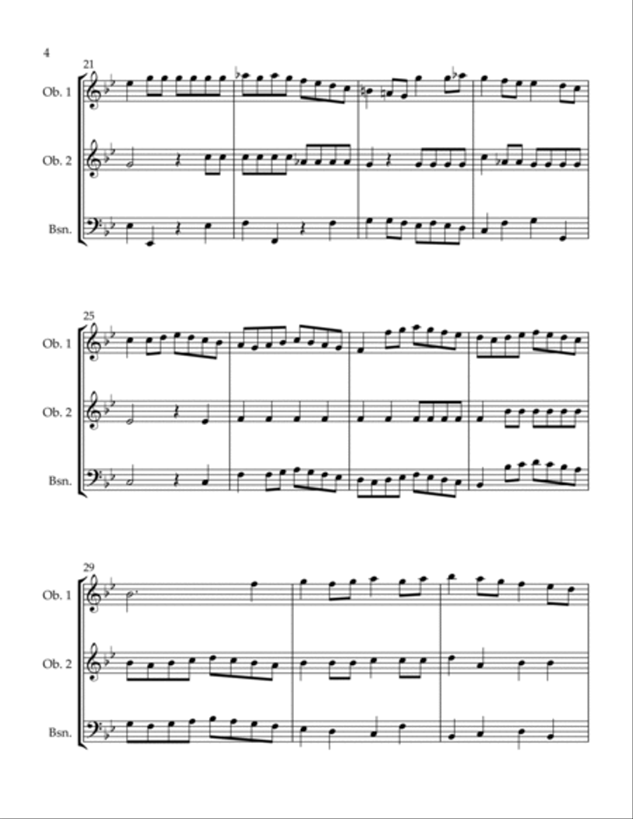 Alchemist Movement 2 Woodwind Trio scores gallery preview page 4