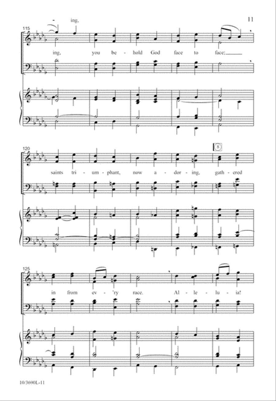 King of Heaven King of Heaven 4-Part scores gallery preview page 11