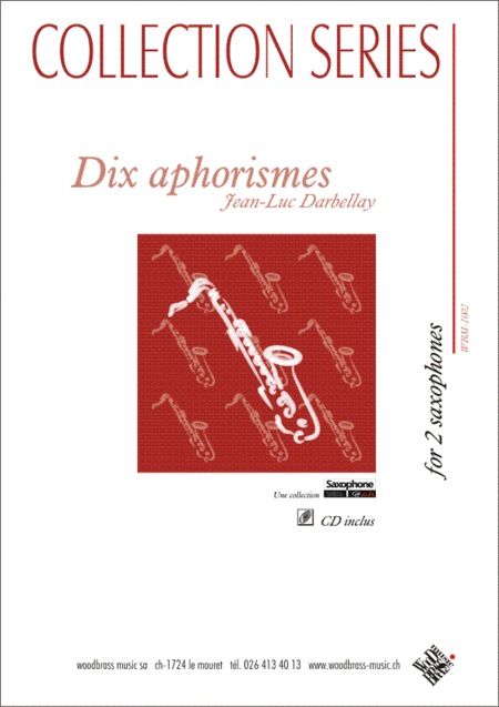 Jean-Luc Darbellay: 10 Aphorismes (with CD)