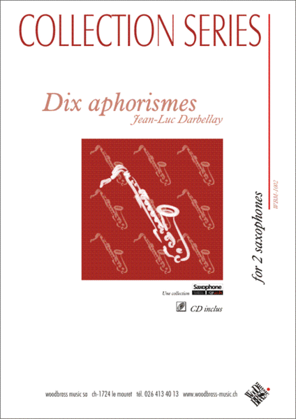 10 Aphorismes (with CD)