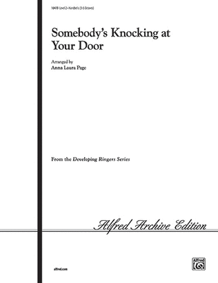 Book cover for Somebody's Knocking at Your Door