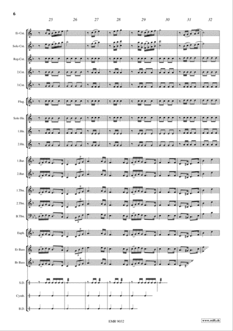 Liberty Brass Band scores gallery preview page 7