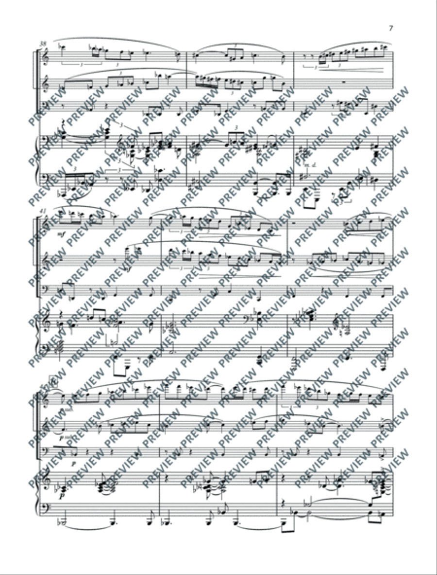 Divertissement Flute scores gallery preview page 8